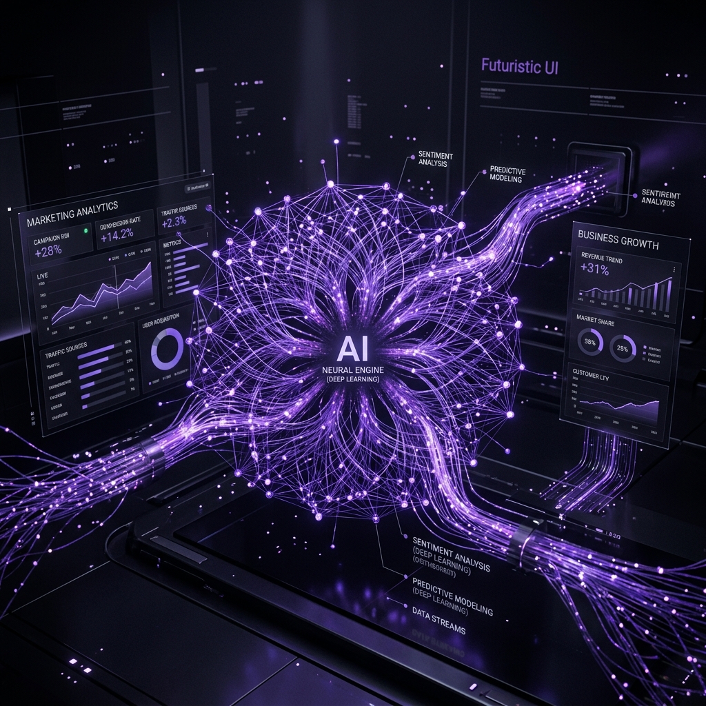 AI Marketing Concept